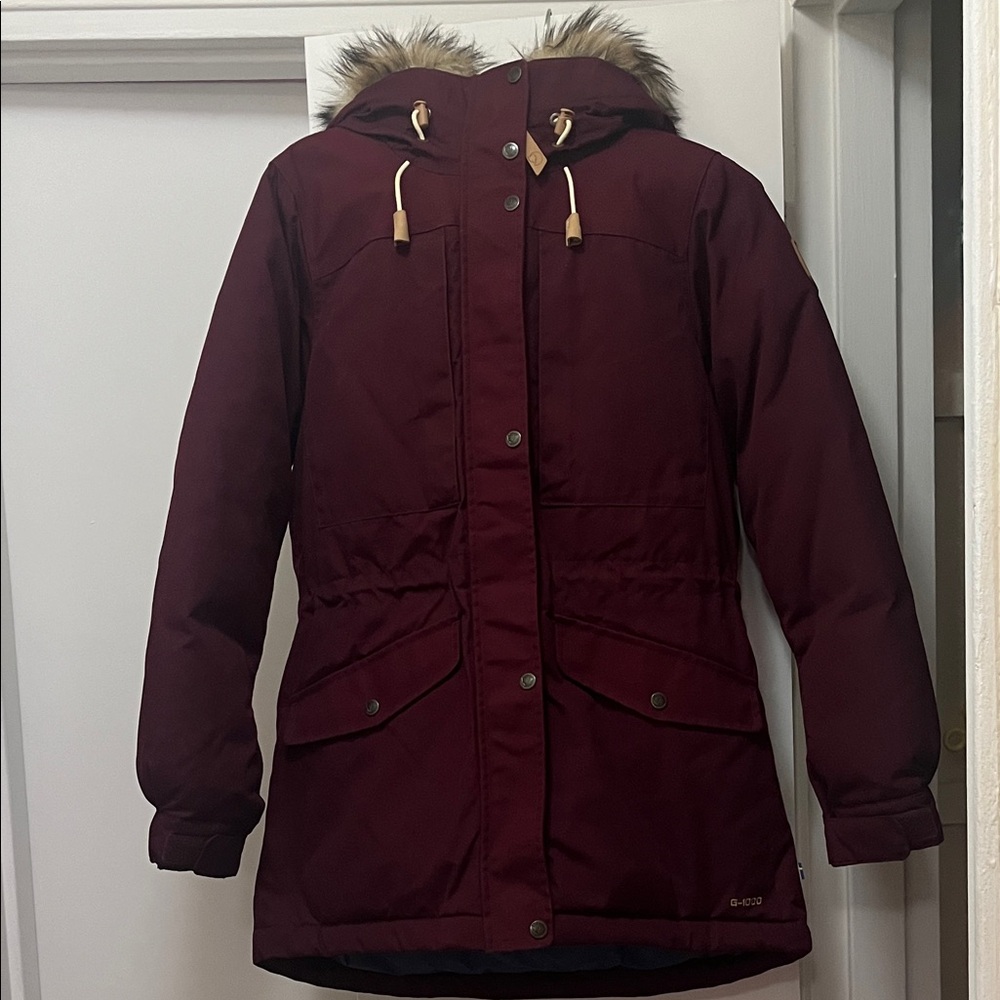 Fjallraven Singi Down Jacket with Faux Fur Hood